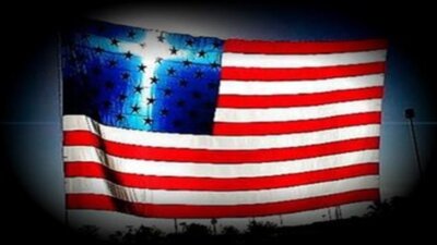 american flag cross 1